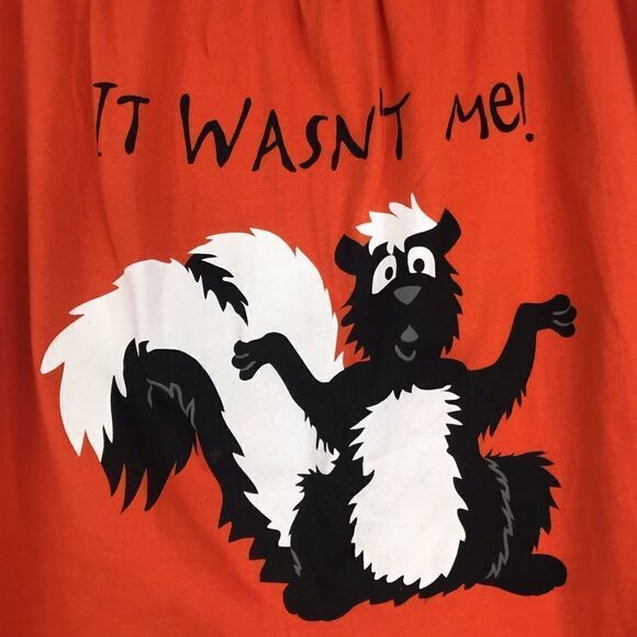 Lazy One Orange Skunk Boxer Shorts NEW - Picture 3 of 10